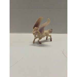 Greenbrier International Pegasus Figure White & Purple Hard Plastic Toy